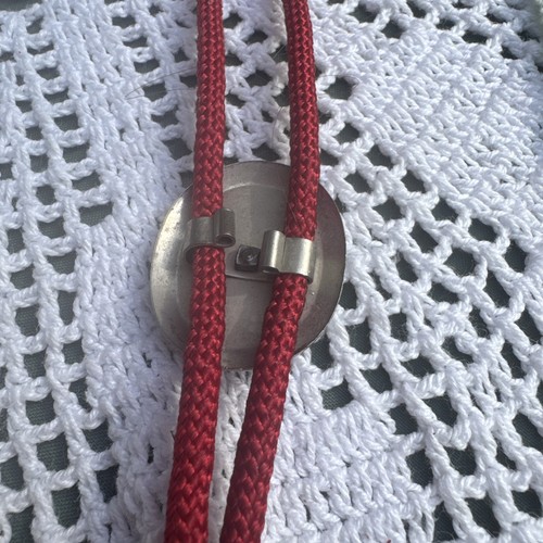 Vintage Square Dance Paar und Stiefel Bolokrawatten klassisch Western Retro 2 rot grün - Bild 14 von 16