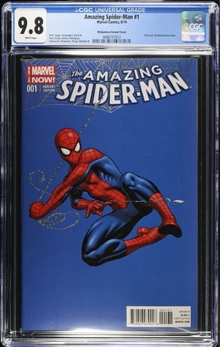 Amazing Spider-Man #1 (2014) McGuinness Variant CGC 9.8 ST272