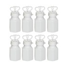 24pcs Empty Bubble Bottle Double Heart Shape Wedding Bubbles for