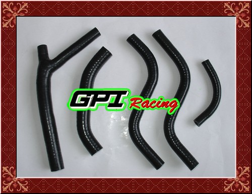 FOR Honda CR125 CR 125 R CR125R 87 88 1987 1988 silicone radiator hose BLK - Foto 5 di 11