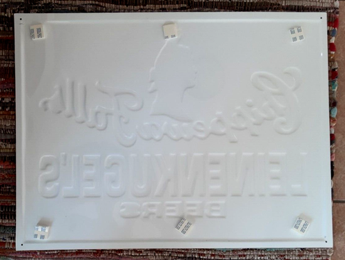 Seltenes 18""x24"" Leinenkugels Bierschild, gekauft in Brauerei Geschenkeladen - Bild 2 von 3
