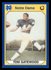 1990 Collegiate Collection Notre Dame #69 Tom Gatewood