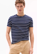 Tommy Hilfiger Premium Stretch Extra Slim T-Shirt, Blue, XXL