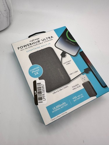 myCharge PowerHub Ultra 10K Portable Charger - NEW - Picture 2 of 4