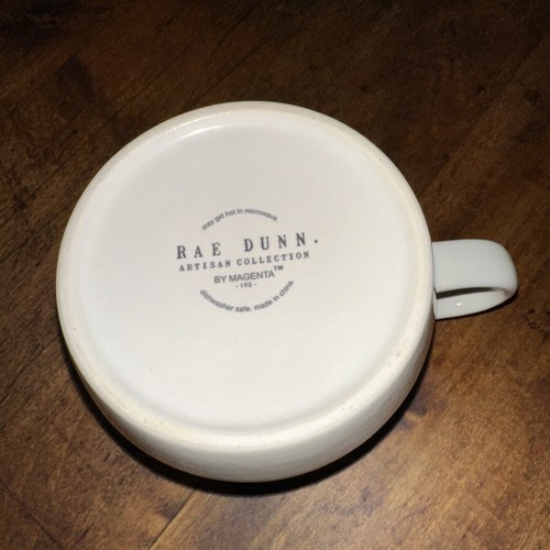 Rae Dunn "COFFEE” Coffee Mug Mother’s Day Gift Coffee Lovers Farmhouse Chic - Picture 6 of 6