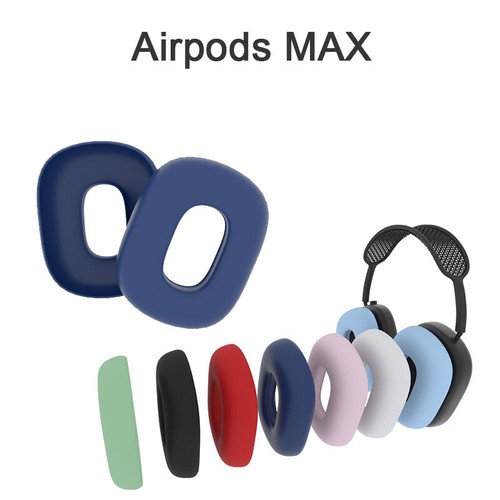 For Apple AirPods Max Headphone Ear Cap Protective Case Earphone Silicone Sponge - Picture 1 of 19