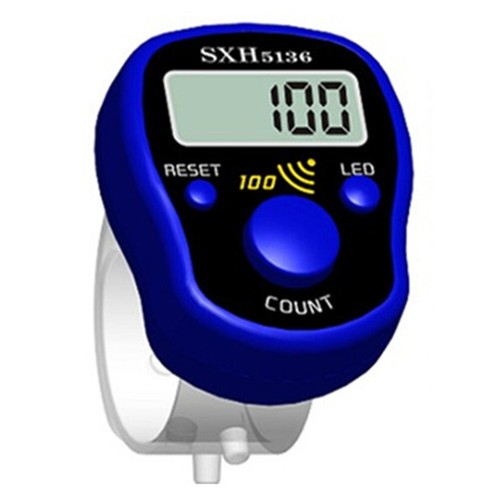 Mini Stitch Marker Row Finger Counter LCD Electronic Digital Display Hand Tally - Picture 10 of 24