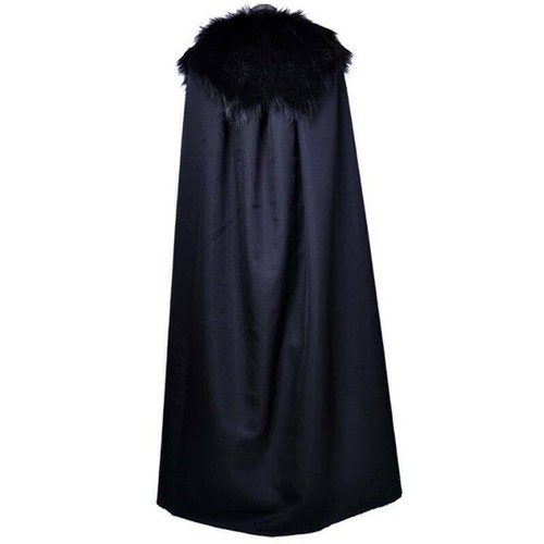 Game of Thrones Jon Snow Fancy Dress Mens Carnival Party Costume Cosplay Outfits - Picture 7 of 11