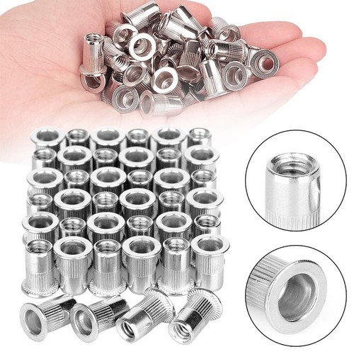 Rivet Nuts Stainless Steel 1/4\"-20 Thread 15.5mm Length Insert Nut Rivnuts - Bild 6 von 12