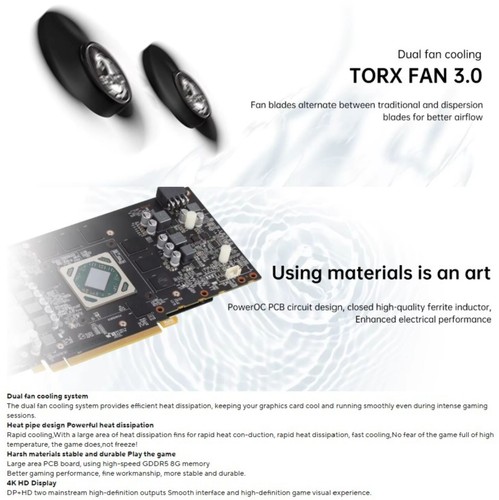 RX580 8GB AMD GRAPHICS CARD SOYO GDDR5 256BIT HDMI 3DP DESKTOP GAMING PC GPU USA - Picture 22 of 22