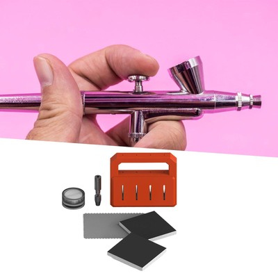 Airbrush Nadelschärfen stabil Sprühstift Zubehör Schärfsets