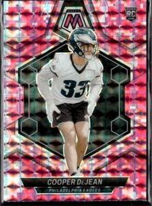 2024 PANINI MOSAIC PINK CAMO #340 COOPER DeJEAN RC 
