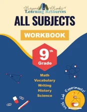 9Th Grade All Subjects Workbook: High School Curriculum Workbo (Paperback) - NEW