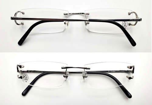 NEW! Cartier Big C Piccadilly Silver Glasses - Picture 3 of 11