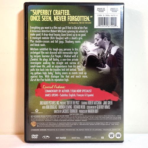 6 FILM NOIR MOVIES (DVD Lot) Crime Drama Mystery Romance - Picture 10 of 20