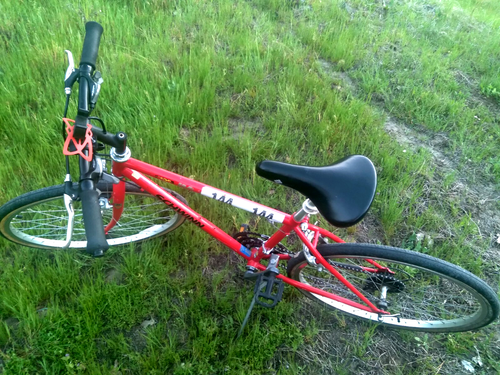 Ships free Amazing RARE Vintage 1990 Schwinn Impact MOS! Red 21" SHIPS FREE! - Picture 5 of 12