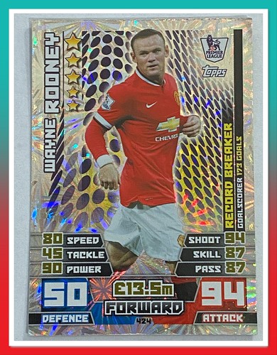 14/15 Topps Match Attax Premier League Sammelkarten - Rekordbrecher - Bild 57 von 364