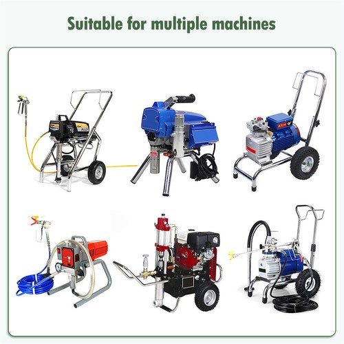 8M 1/4'' Airless Paint Sprayer Hose Spray Gun High Pres Extension Tube Pipe US - Picture 10 of 15