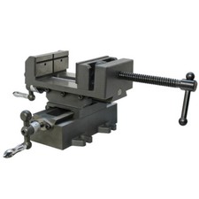 2 Way Cross Vise Clamp Holder Drilling Milling Machine Cross Slide Drill 4" Jaw
