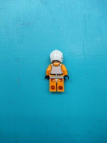 Lego Star Wars Minifigure Zin Evalon Rebel Pilot Orange Jumpsuit 11912!