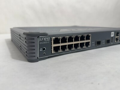 #ad Juniper Networks EX2300 C 12T 12 Port Gigabit 2 SFP 1 10G Network Switch $224.99