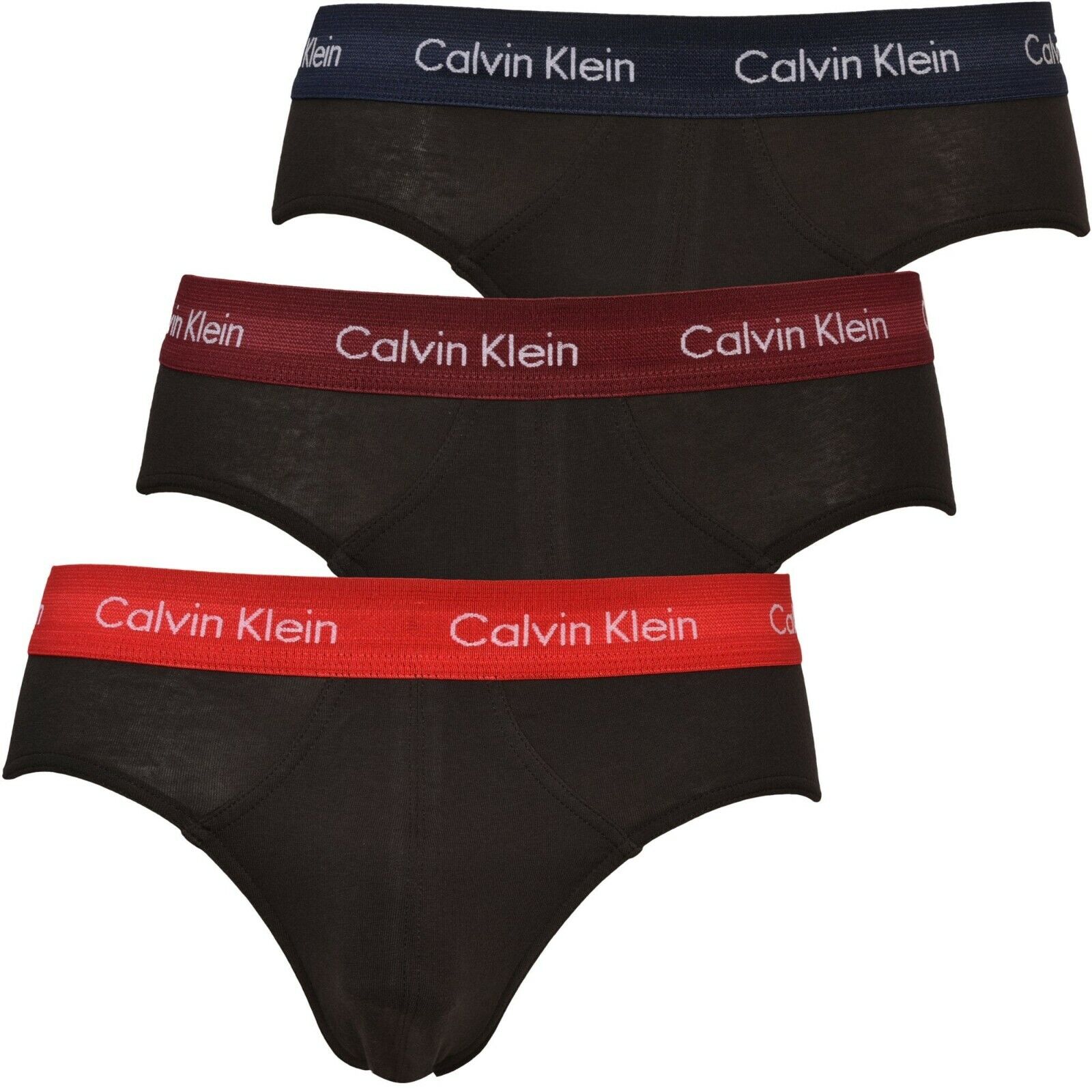 Calvin Klein U2661G-9IJ Authentic Mens Cotton Briefs 3 Pack Navy/Burgundy/Red | eBay Calvin Klein U2661G-9IJ Authentic Mens Cotton Briefs 3 Pack Navy/Burgundy/Red | eBay