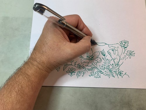 28 teiliges Kalligrafie Set mit 4 Füllfederhaltern und 20 farbigen Tintenpatronen - Bild 7 von 8