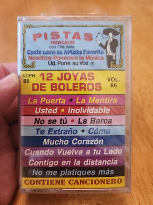 PISTAS MUSICALES Orquestra CANTE COMO SU ARTISTA FAVORITO NEW-SEALED CASSETTE 