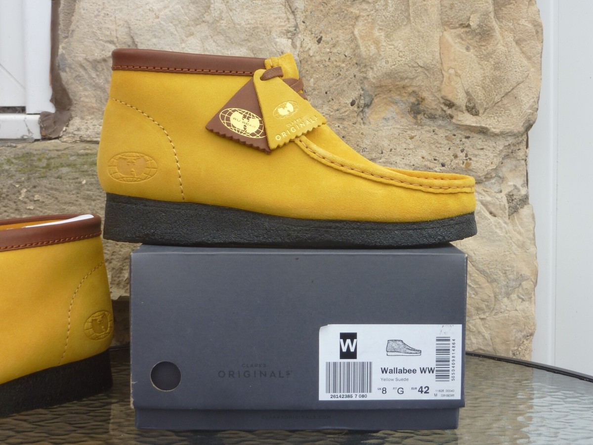 Clarks wu hot sale tang yellow
