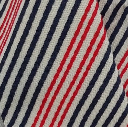 NWT NEW Gucci boys navy red and white striped tie M L 343790 - Picture 2 of 3