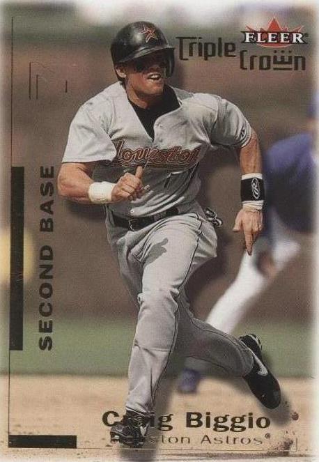 2001 Fleer Triple Crown - Craig Biggio #69 - 1 of 1