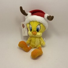 Tweety Bird Hallmark Looney Tunes Christmas Plush Santa's Wittle Helper NWT