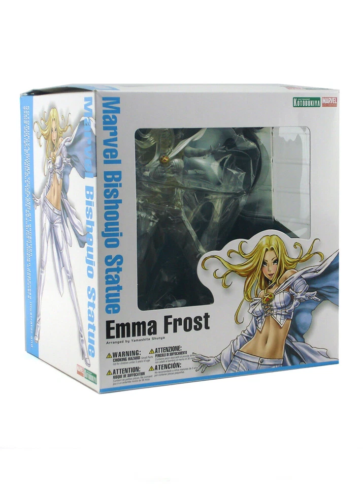 Kotobukiya Bishoujo Emma Frost Estatua SDCC Exclusiva Escala 1/8 Marvel X-Men Nueva Foto 2 de 4