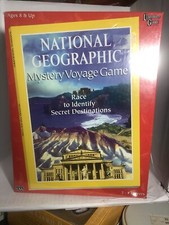 New In Seal National Geographic mystery voyage board game