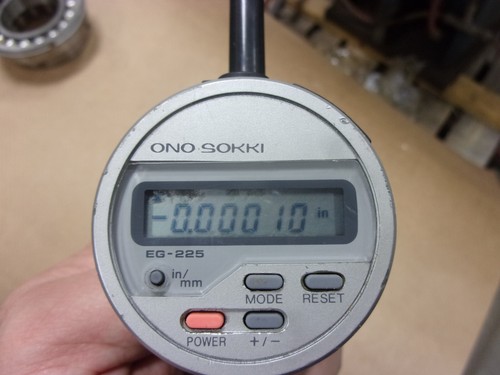 Ono Sokki EG-225 Digit Dial Digital Electronic Test Indicator .00001" No. 01166 - Picture 9 of 12