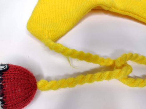 2015 Pokémon Pikachu Personaje Unisex Invierno Sombrero con Orejas + Borlas Poke Ball - Imagen 6 de 7