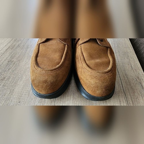 Hogan Italian size 40 Unisex Men's Size 7 Women's Size 9.5 Brown Suede Shoes - Picture 10 of 10