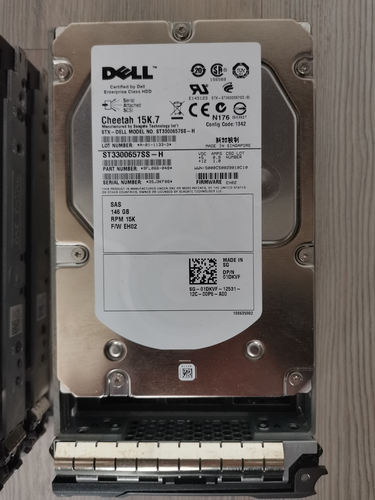 8x DELL HDD SAS 3,5" Festplatten - 6x 1TB Constellation + 2x 146GB Cheetah 15K.7 - Bild 4 von 5