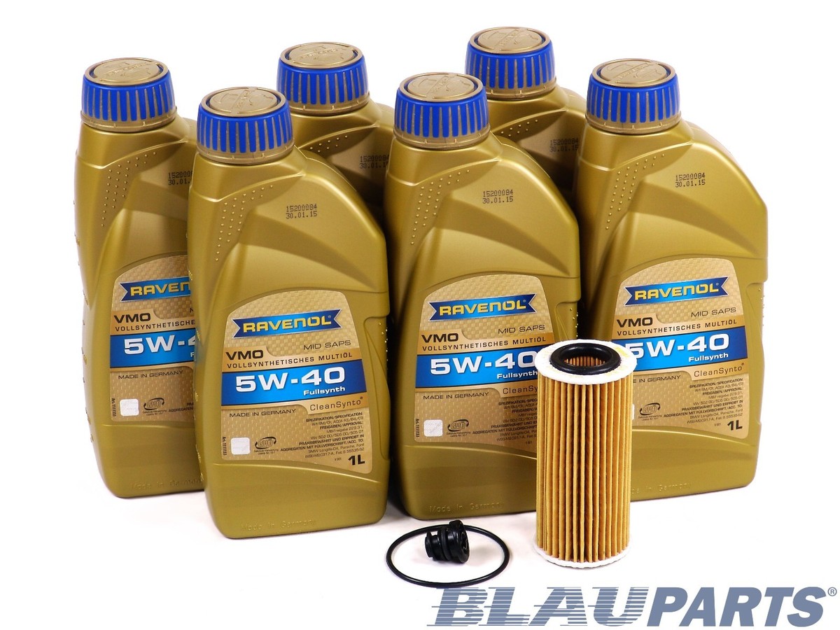 Motor Oil Change Kit - Compatible with 2017-17 Audi A4 - 2.0T