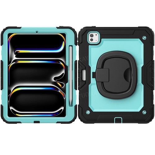 Heavy Duty Stand Case Cover For iPad 5/6th 7th 8th 9th 10th Gen Air Pro 11 2024 - Picture 50 of 220