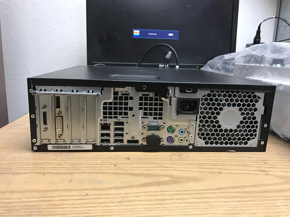 HP Compaq 8200 Elite SFF Desktop PC | Core i5 | 4GB RAM | 250GB | Windows 7 - Image 3 of 4