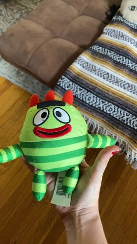 Vintage 2008 Yo Gabba Gabba Brobee TALKING Rumble Ball Action Toy WORKING TESTED - Video 1 of 1