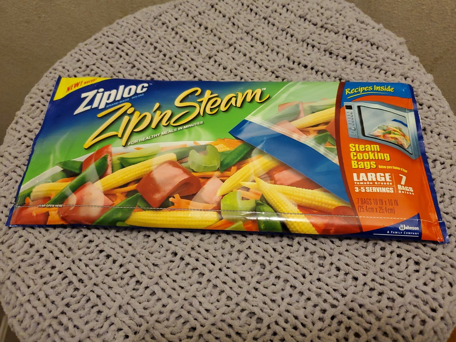 zip and steam bolsas