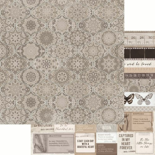 Kaisercraft Whisper 12x12" - 2 hojas de papel artesanal de álbum de recortes de doble cara - Imagen 12 de 12