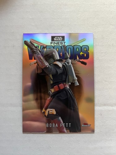 2023 Topps Finest Star Wars Warriors Refractor Insert FW pick your card - Picture 17 of 24