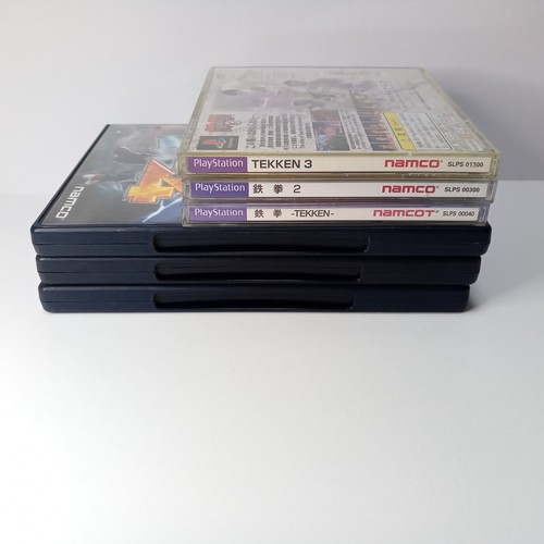 Tekken PS1 1 2 3 PS2 4 5 & Tag Tournament Lot 6 Set Japan Imports CIB Complete - Picture 7 of 20