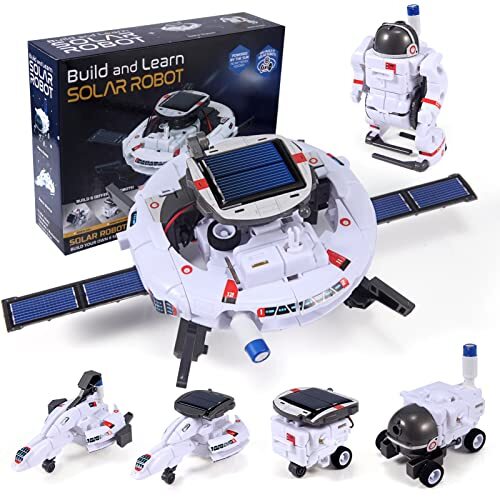 STEM Projects Toys for Kids Ages 8-12, Solar Robot Science Kits Gifts for