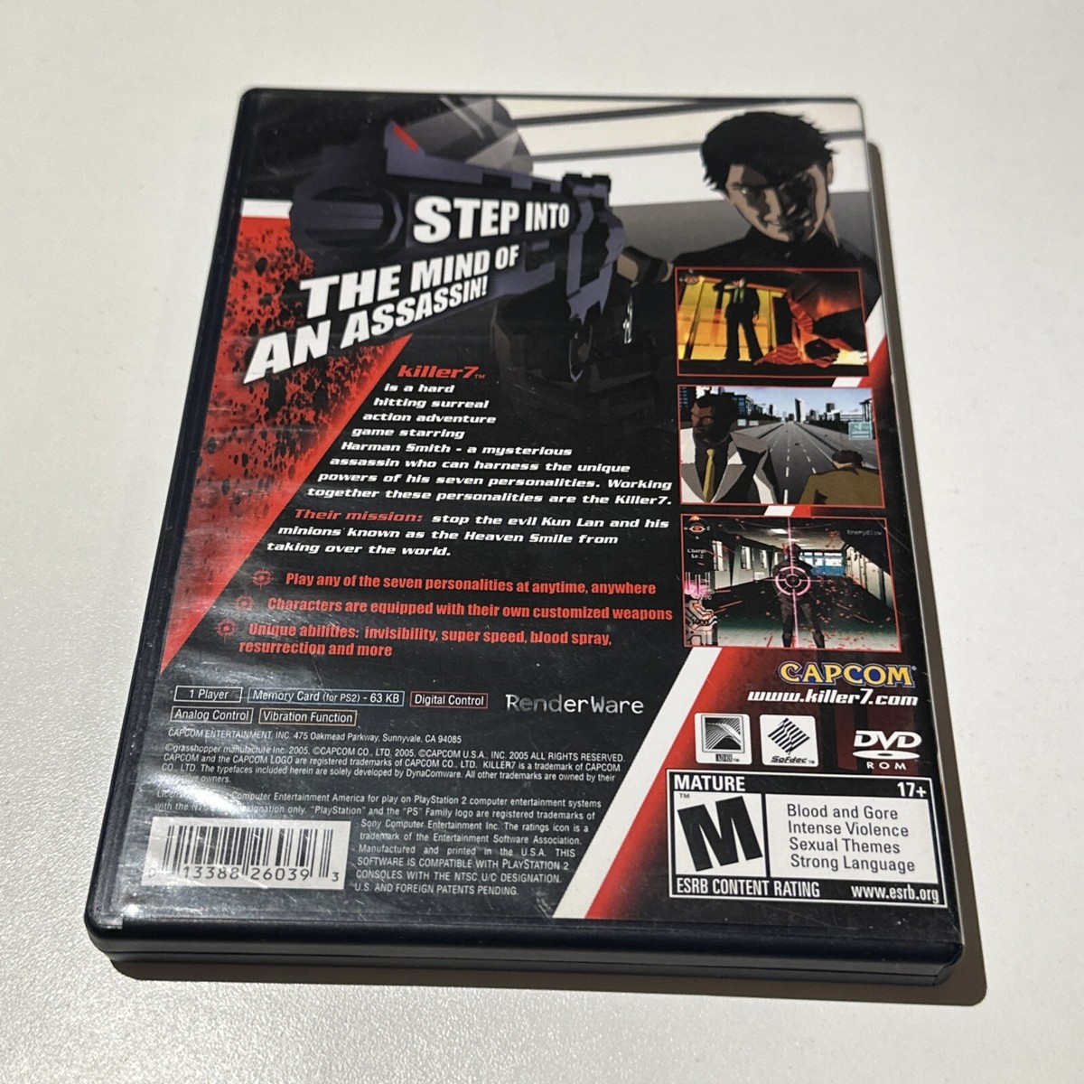 Amazon.com: Killer 7 - PlayStation 2 : Video Games