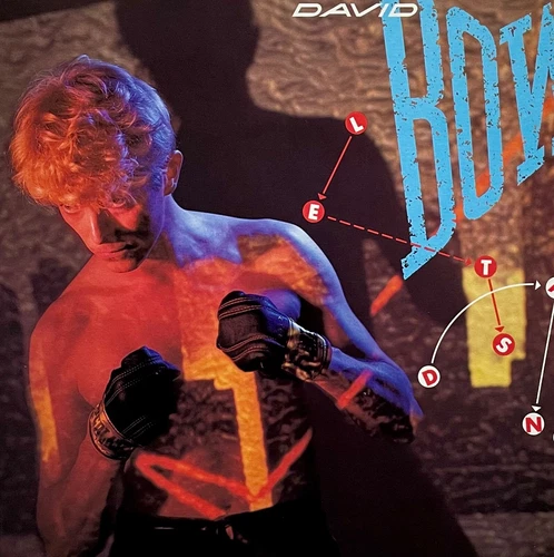 Vtg 1983 DAVID BOWIE Album LETS DANCE Record 1ST PRESSING Lp Vinyl OG NEAR MINT!