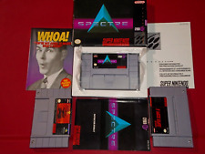 SNES Lot Spectre 100% CIB Complete; Super Battletank 2, Super NES Super Scope 6